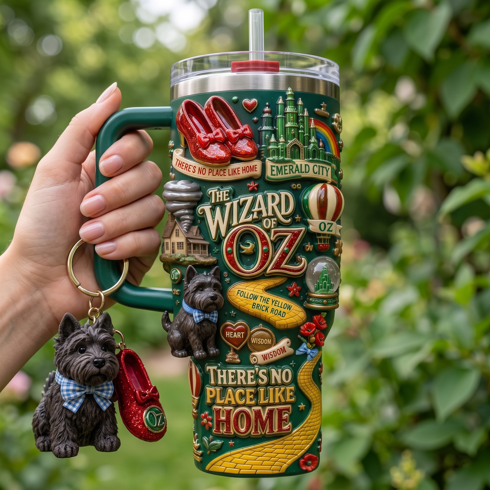 TWOZ 40oz Tumbler With Handle HTTT