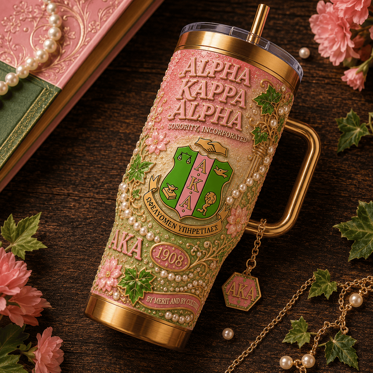 AKA 40oz Tumbler With Handle TTNL