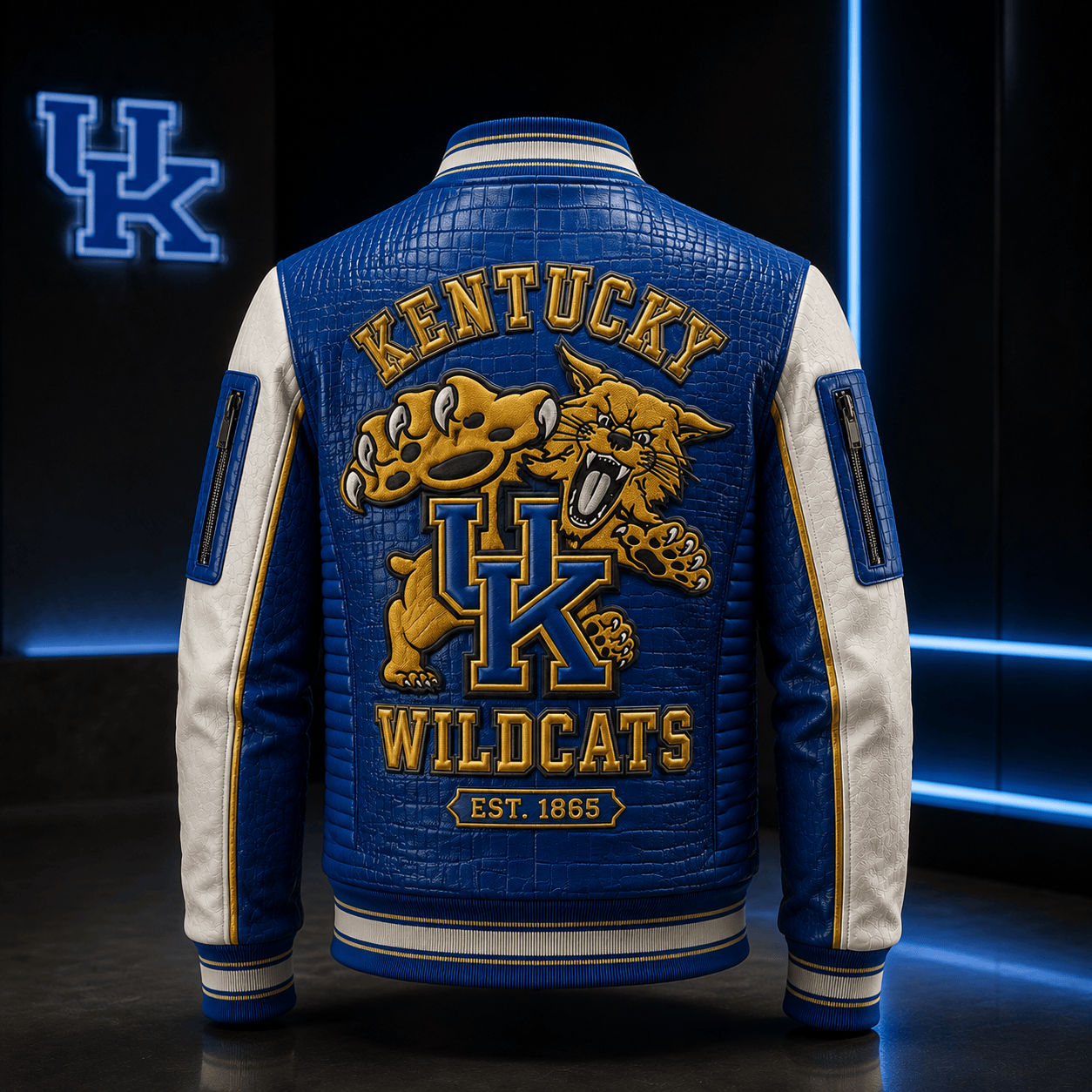 Premium KWC Leather Zipper Jacket TTMH