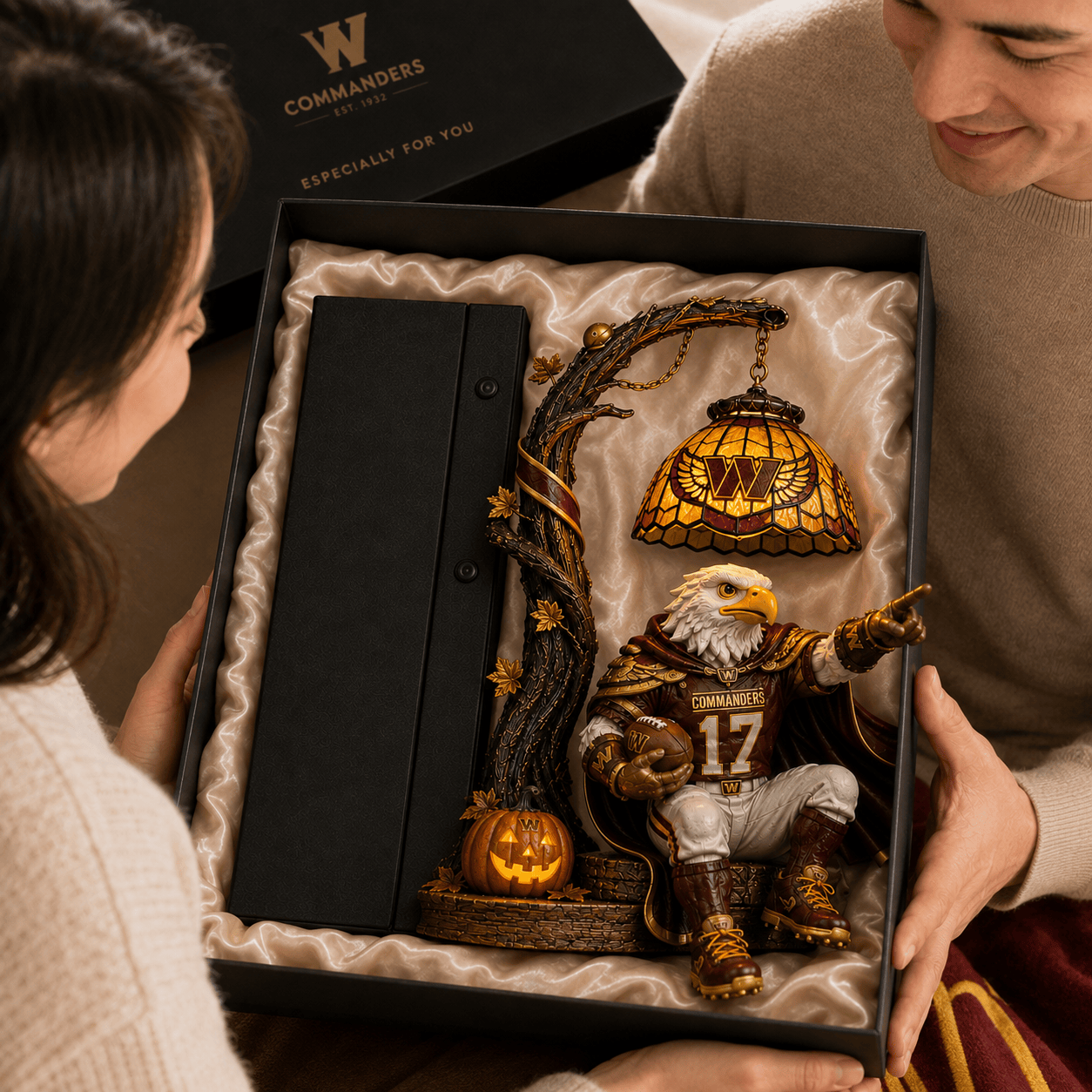 Premium WCD Bookshelf Figurines Lamp PDL