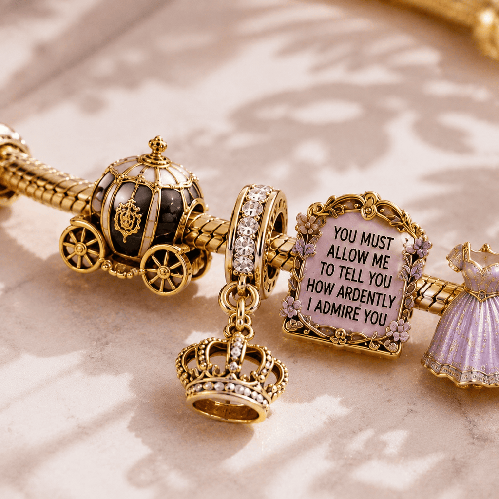 BGT Gold Charm Bracelet Set TTN