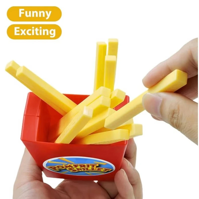 Family Party Board Game Kids Toys Flying french fries Table game Tricky Toy Parent-Child Interaction Game Fun Board Toy Gift