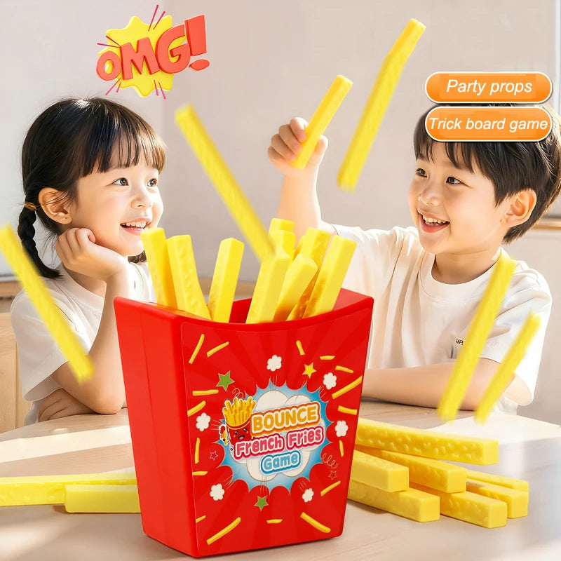 Family Party Board Game Kids Toys Flying french fries Table game Tricky Toy Parent-Child Interaction Game Fun Board Toy Gift